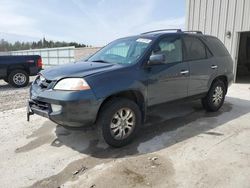 Salvage cars for sale at Franklin, WI auction: 2003 Acura MDX Touring