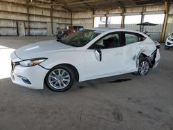 Mazda 3 Sport salvage cars for sale: 2017 Mazda 3 Sport