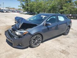 Salvage cars for sale from Copart Lexington, KY: 2015 Toyota Corolla L