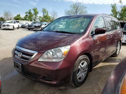 Vehiculos salvage en venta de Copart Bridgeton, MO: 2007 Honda Odyssey EXL