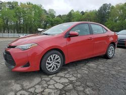 Salvage cars for sale at Austell, GA auction: 2017 Toyota Corolla L