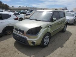 Salvage cars for sale at Martinez, CA auction: 2013 KIA Soul