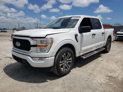 Salvage cars for sale at Homestead, FL auction: 2021 Ford F150 Supercrew