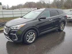 Hyundai Santa FE salvage cars for sale: 2017 Hyundai Santa FE SE