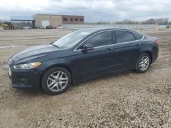 Salvage cars for sale at Kansas City, KS auction: 2014 Ford Fusion SE