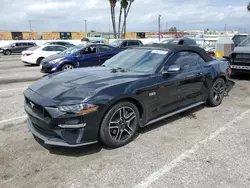 Salvage cars for sale at Van Nuys, CA auction: 2020 Ford Mustang GT