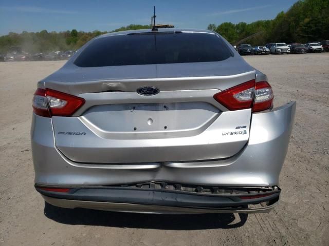 2013 Ford Fusion SE Hybrid