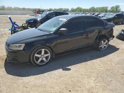 Salvage cars for sale at Kansas City, KS auction: 2011 Volkswagen Jetta Base