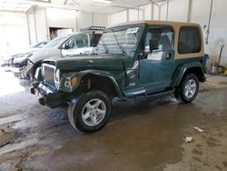 Jeep Wrangler Vehiculos salvage en venta: 2000 Jeep Wrangler / TJ Sahara