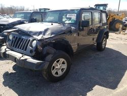 Salvage cars for sale at Glassboro, NJ auction: 2014 Jeep Wrangler Unlimited Sport