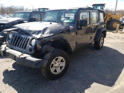 Jeep salvage cars for sale: 2014 Jeep Wrangler Unlimited Sport