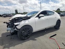 Salvage cars for sale at auction: 2024 Mazda 3 Premium