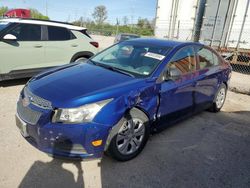 Vehiculos salvage en venta de Copart Bridgeton, MO: 2013 Chevrolet Cruze LS