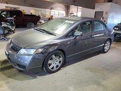 Honda salvage cars for sale: 2009 Honda Civic LX