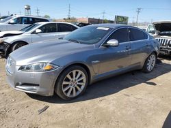 Salvage cars for sale at Chicago Heights, IL auction: 2013 Jaguar XF