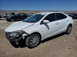 Salvage cars for sale from Copart North Las Vegas, NV: 2015 Toyota Corolla L