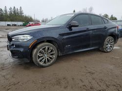 Salvage cars for sale from Copart Ontario Auction, ON: 2017 BMW X6 XDRIVE35I