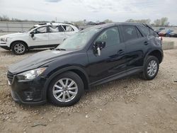 Salvage cars for sale at Kansas City, KS auction: 2016 Mazda CX-5 Touring
