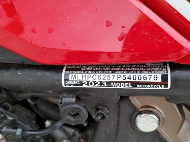 2023 Honda CBR500 RA