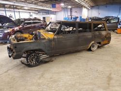 Salvage cars for sale at Wheeling, IL auction: 1991 Jeep Grand Wagoneer