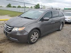 Salvage cars for sale from Copart Houston, TX: 2014 Honda Odyssey EXL