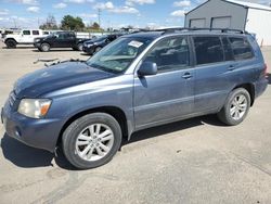 Salvage cars for sale at Nampa, ID auction: 2006 Toyota Highlander Hybrid