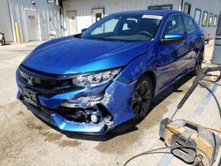 Salvage cars for sale at Pekin, IL auction: 2019 Honda Civic EX