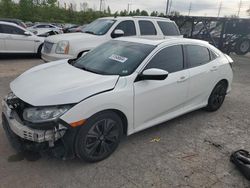 Honda salvage cars for sale: 2017 Honda Civic EX