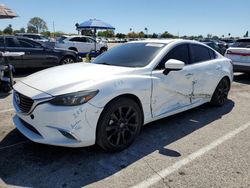 Salvage cars for sale from Copart Van Nuys, CA: 2017 Mazda 6 Touring