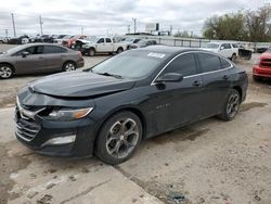 Vehiculos salvage en venta de Copart Oklahoma City, OK: 2020 Chevrolet Malibu LT
