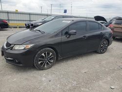 Salvage cars for sale from Copart Lawrenceburg, KY: 2013 Honda Civic EXL