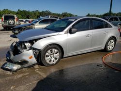 Salvage cars for sale at Apopka, FL auction: 2015 Chevrolet Cruze LS