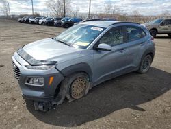 Salvage cars for sale from Copart Montreal Est, QC: 2019 Hyundai Kona SE