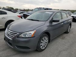 Salvage cars for sale from Copart Cahokia Heights, IL: 2015 Nissan Sentra S