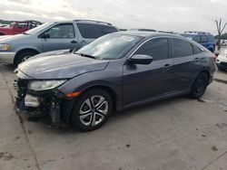 Honda salvage cars for sale: 2016 Honda Civic LX