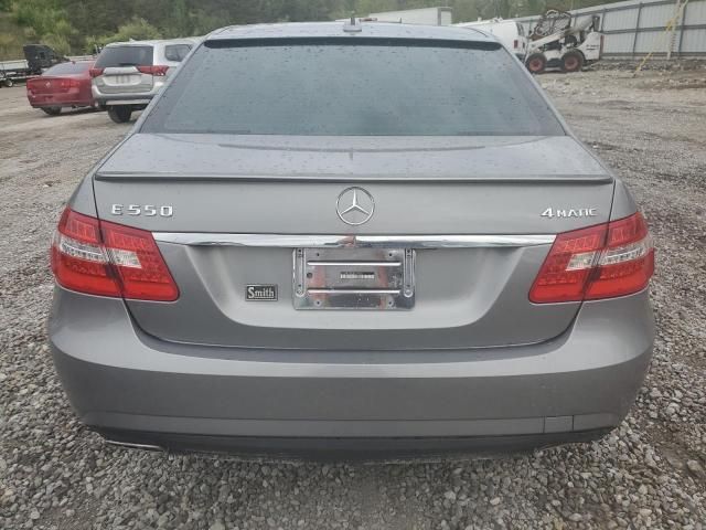 2011 Mercedes-Benz E 550 4matic