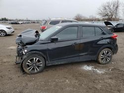 Salvage cars for sale from Copart London, ON: 2020 Nissan Kicks SV