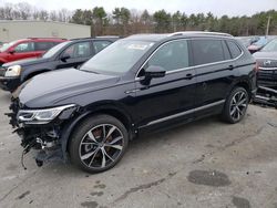 Salvage cars for sale from Copart Exeter, RI: 2022 Volkswagen Tiguan SEL R-Line