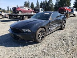 Salvage cars for sale from Copart Graham, WA: 2012 Ford Mustang GT