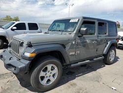 Salvage cars for sale from Copart Littleton, CO: 2019 Jeep Wrangler Unlimited Sport
