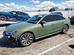 Salvage cars for sale at Van Nuys, CA auction: 2024 Audi A4 Premium Plus 40