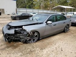 Salvage cars for sale at Austell, GA auction: 2024 BMW 740 XI