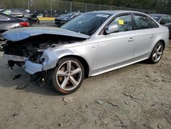 Salvage cars for sale at Waldorf, MD auction: 2012 Audi A4 Premium Plus