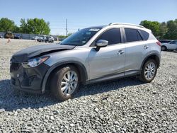 Salvage cars for sale at Mebane, NC auction: 2015 Mazda CX-5 GT