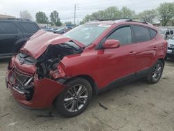 Salvage cars for sale at Moraine, OH auction: 2014 Hyundai Tucson GLS