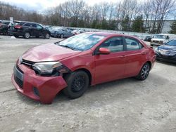 Salvage cars for sale from Copart North Billerica, MA: 2015 Toyota Corolla L