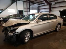 Salvage cars for sale at West Warren, MA auction: 2013 Honda Accord EXL