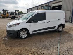 Salvage cars for sale from Copart Mercedes, TX: 2015 Ford Transit Connect XL