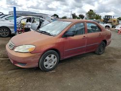 2003 Toyota Corolla CE en venta en San Diego, CA