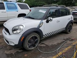 Carros dañados por inundaciones a la venta en subasta: 2011 Mini Cooper S Countryman